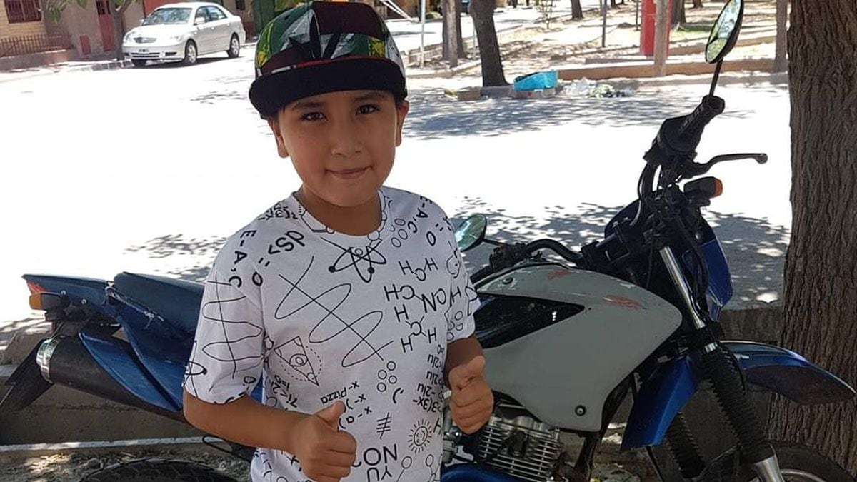 Elián Aquino, el niño que habría sido envenenado.