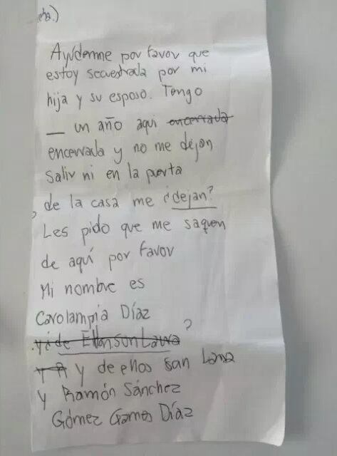 Anciana en México pide que la rescaten de su familia al momento de ser vacunada - 