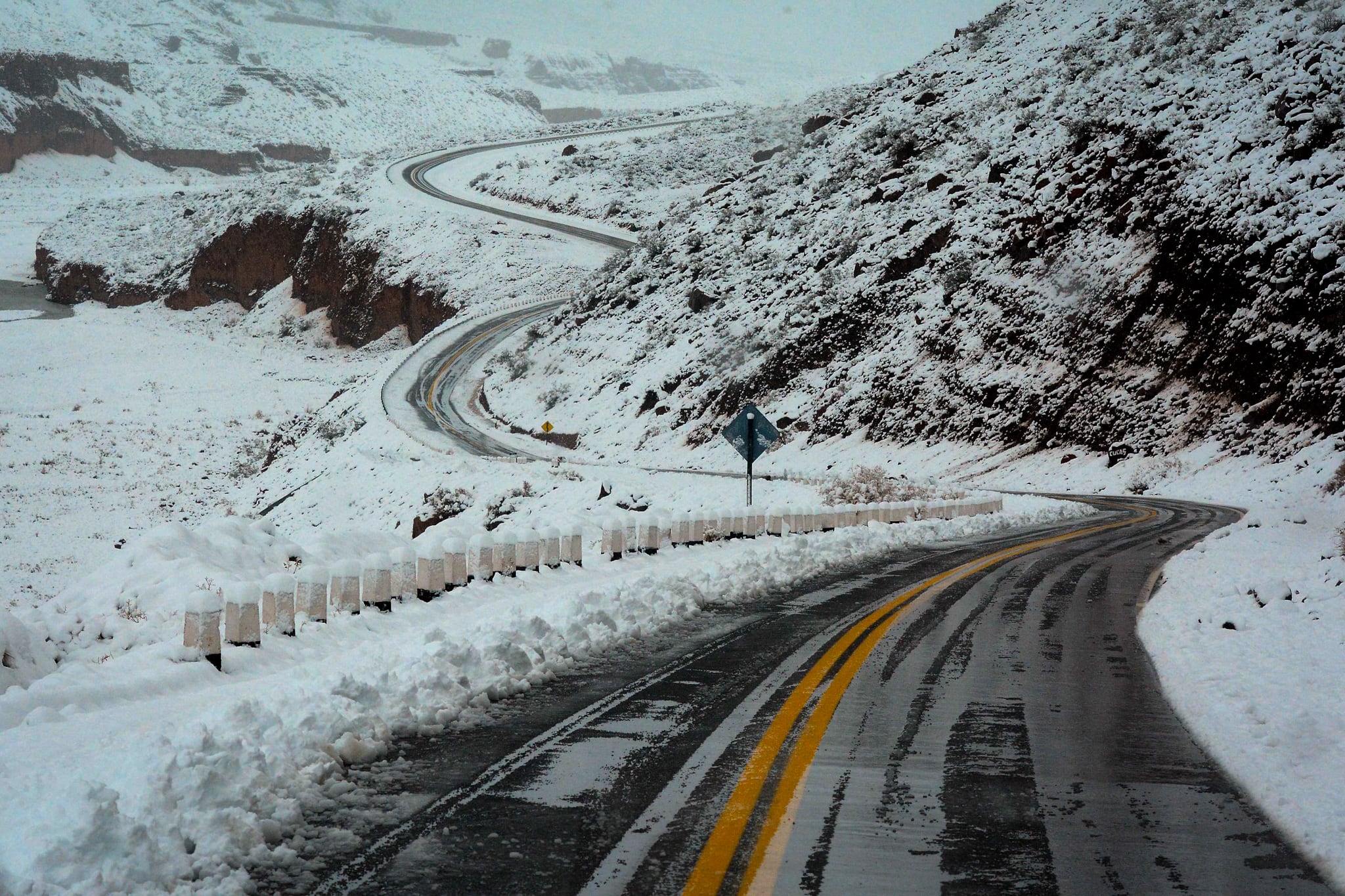 Ruta 7 camino a Chile Foto: Claudio Gutiérrez