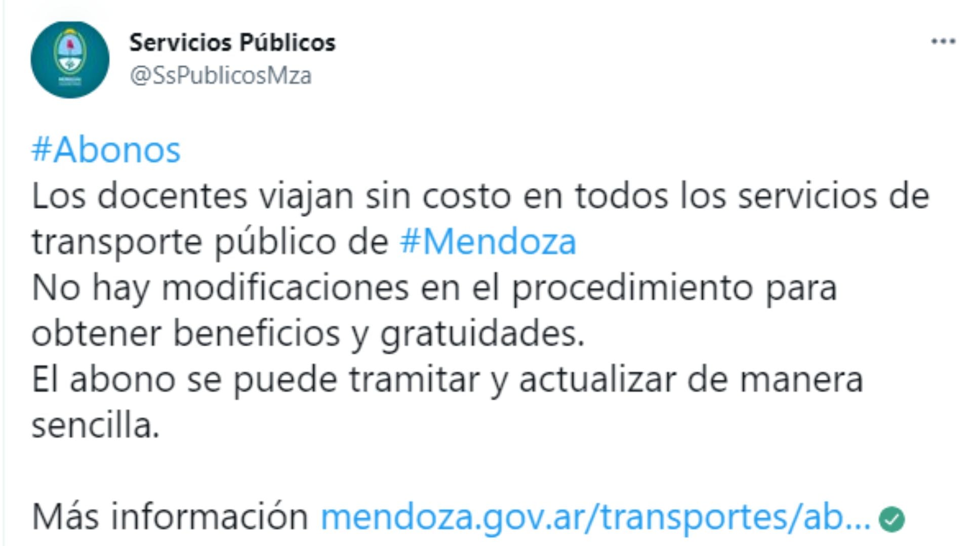 La respuesta de servicios públicos.