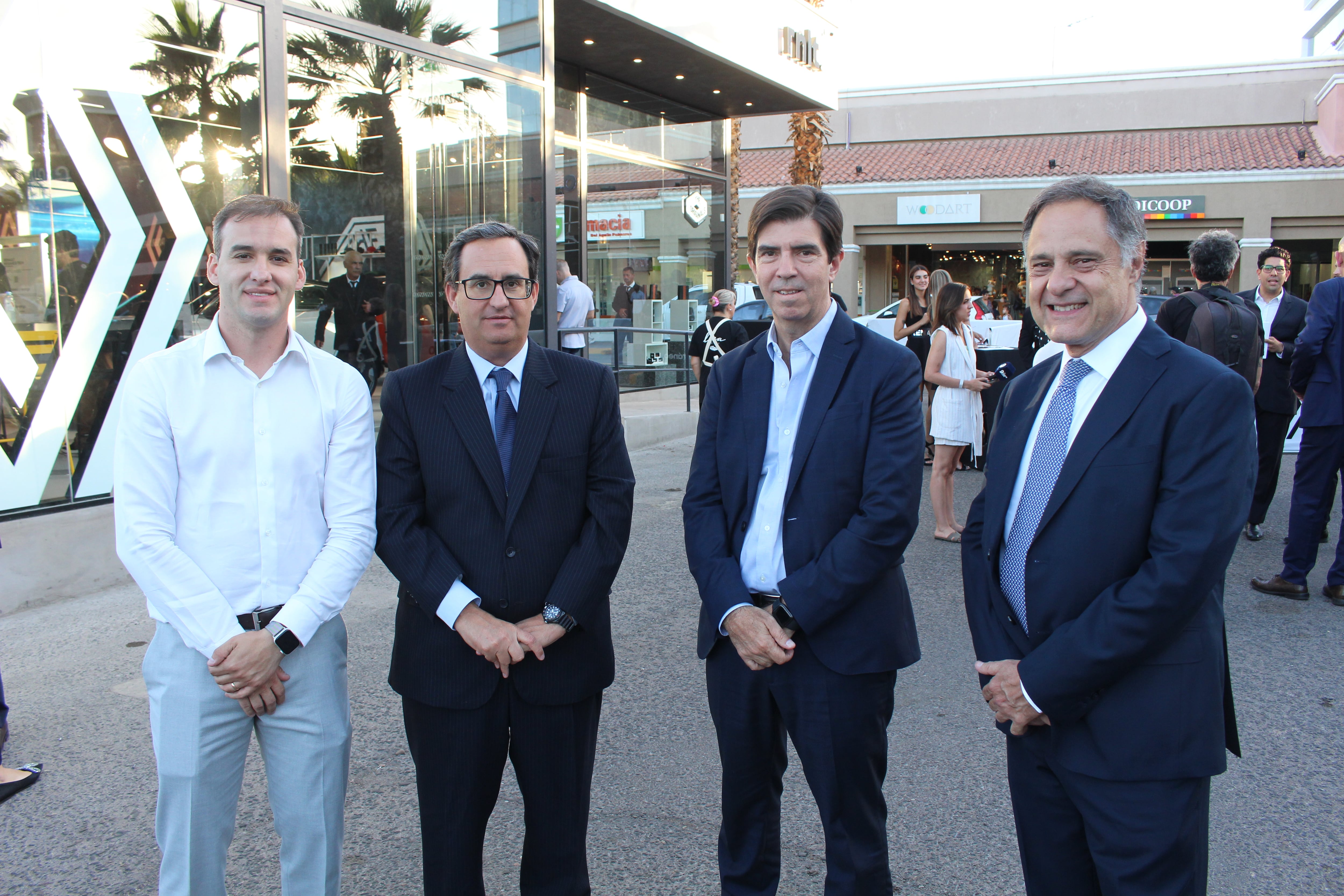 Javier Fornasari, Francisco Javier Errazuriz, Joaquin Rodriguez y Pablo Sosa Ferro