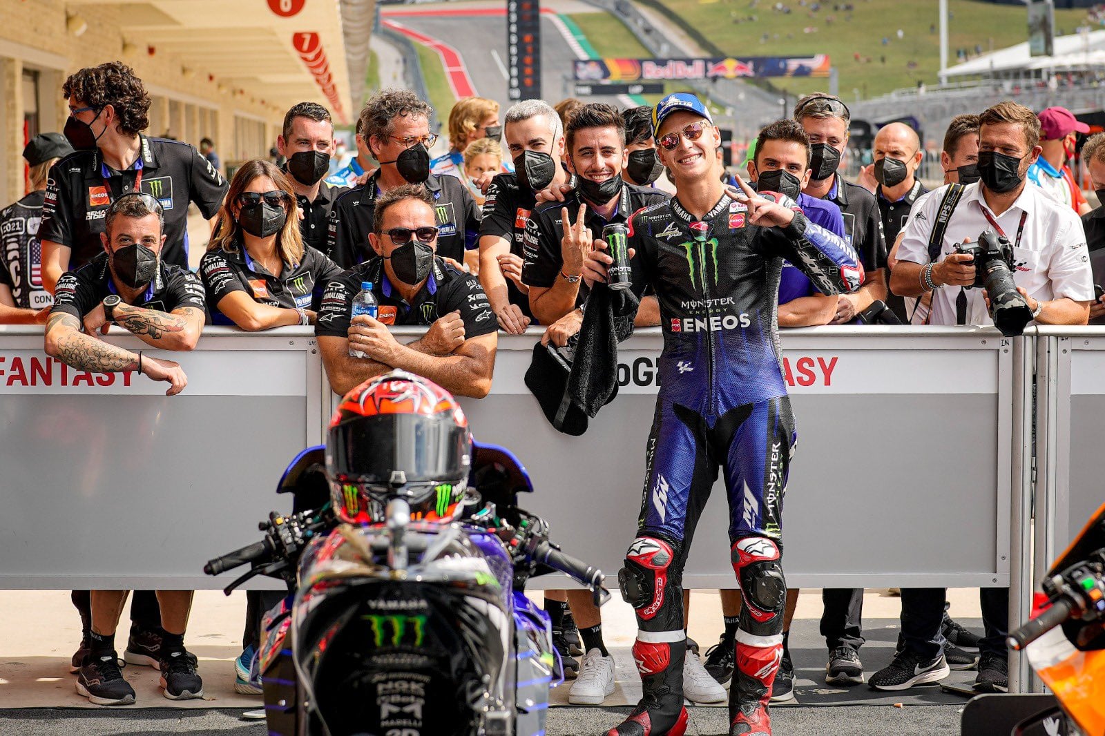 Quartaro muy cerca de lograr el ansiado título de MotoGP