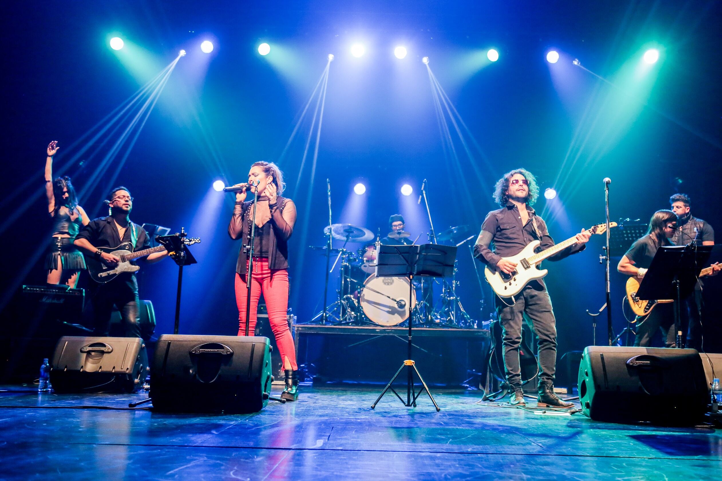 El tributo a Roxette en el teatro Plaza, con los grandes éxitos de los '90. | Gentileza Agostina Perales.