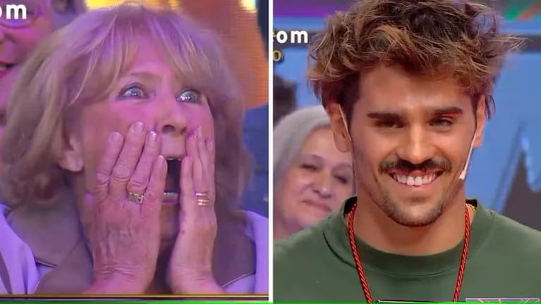 La emoción de la familia de Gianluca tras ganar el departamento.