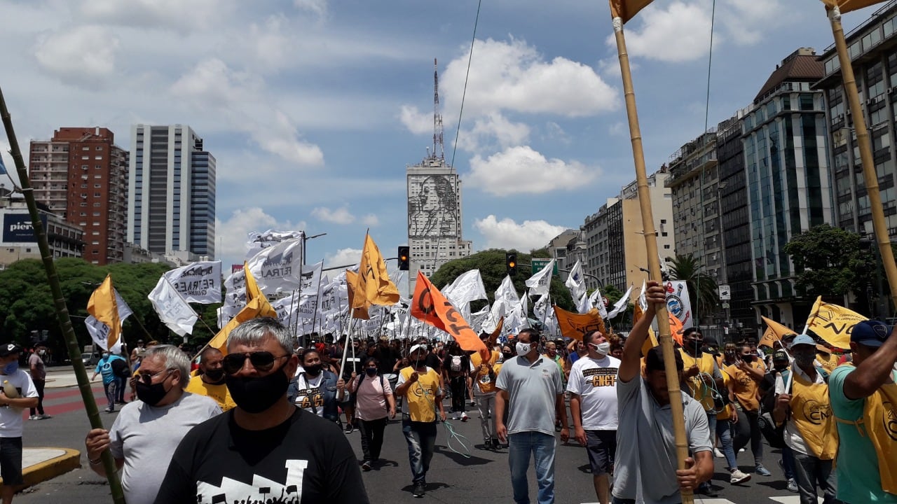 Marcha en las calles