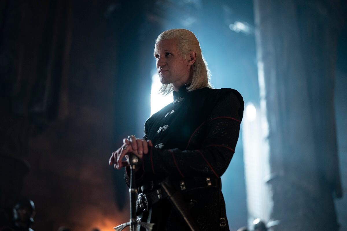 Matt Smith como el príncipe Daemon Targaryen (HBO Max)