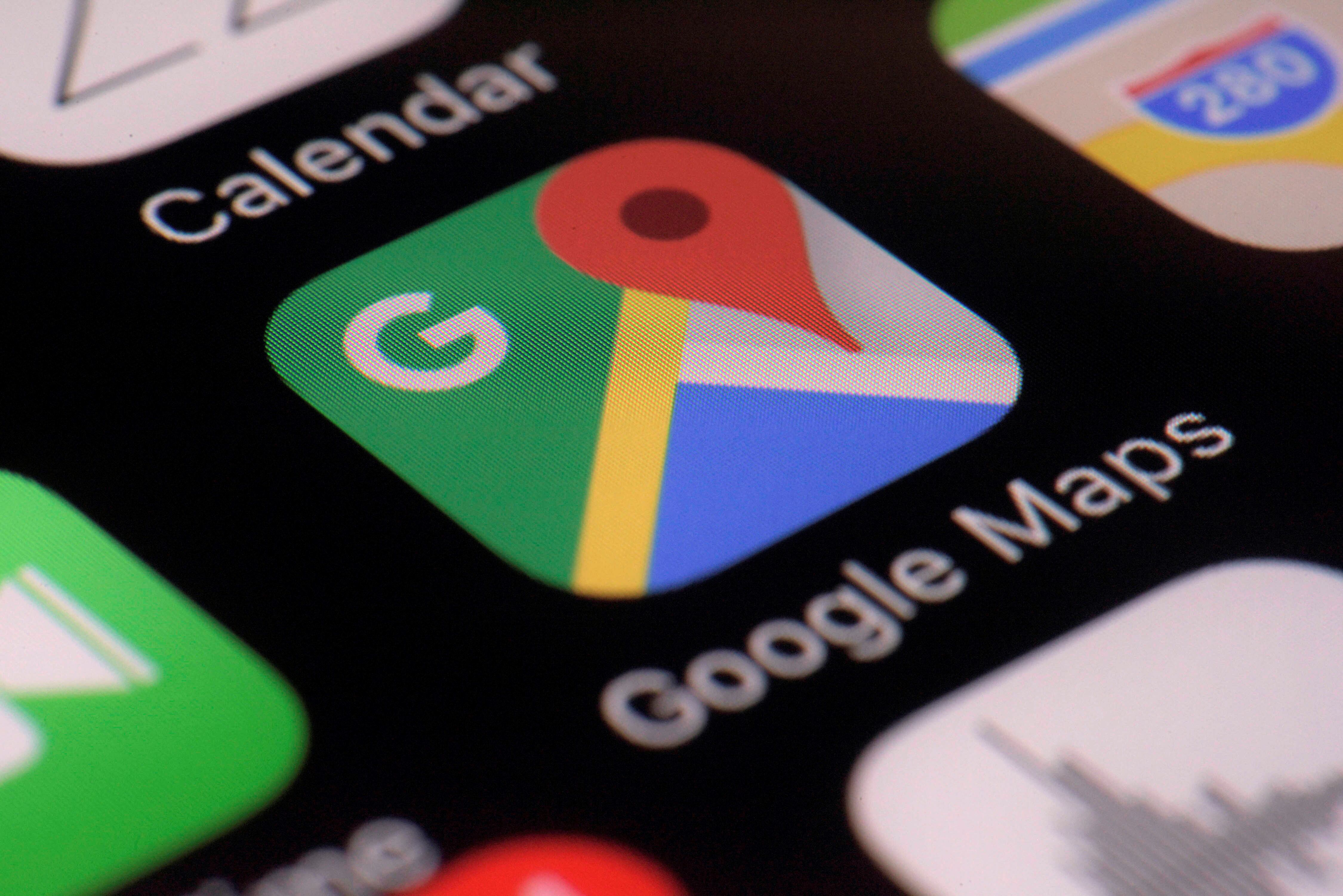 El insólito avistamiento se dio a través de Google Maps (AP) 