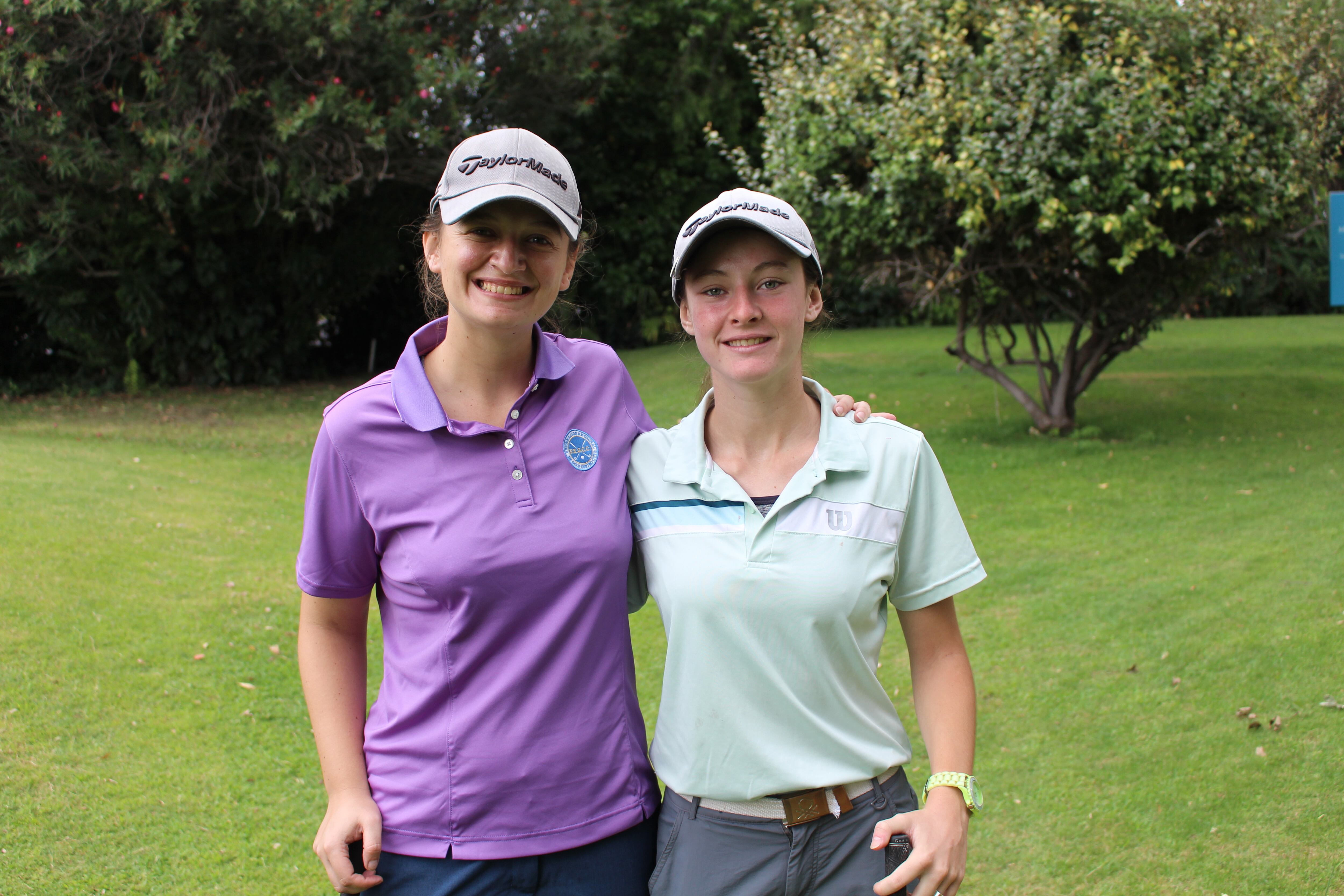 Corina Ruíz Guiñazú y Cristina Cañada.