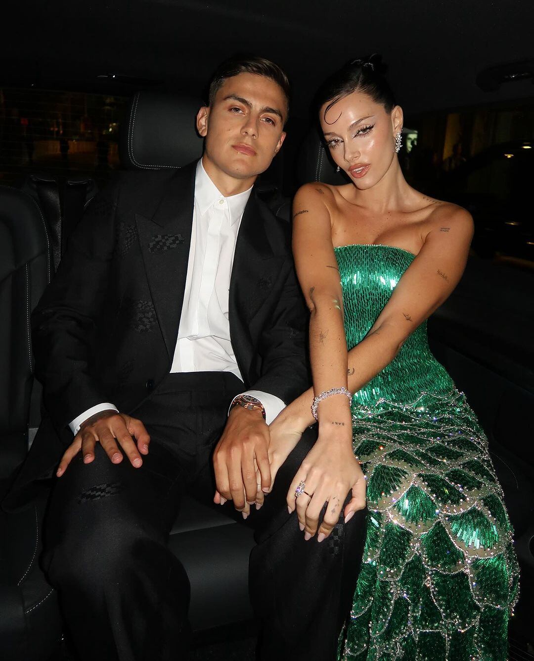 Paulo Dybala y Oriana Sabatini en Cannes 2024. / REDES