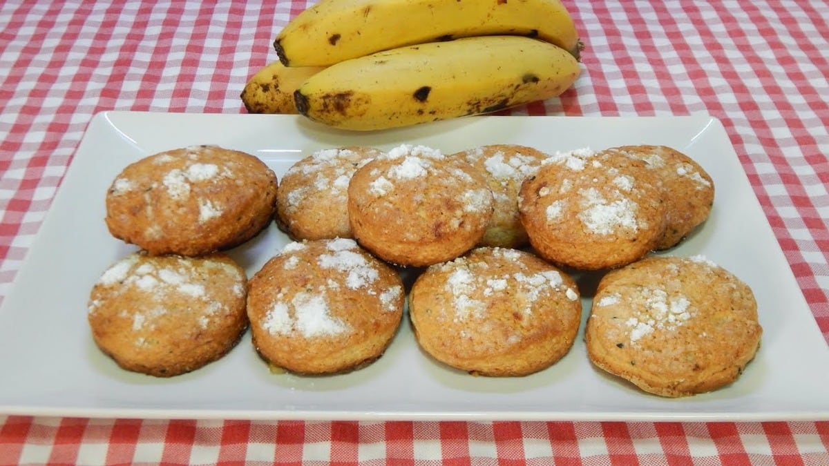 Paso a paso para hacer galletitas de banana