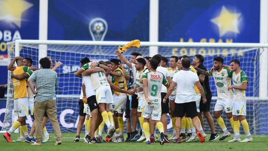 Defensa y Justicia campeón de la Copa Sudamericana 2020. / Gentileza.