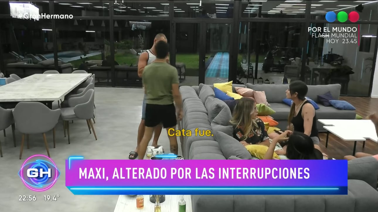 El encuentro íntimo fallido de Juliana y Maxi