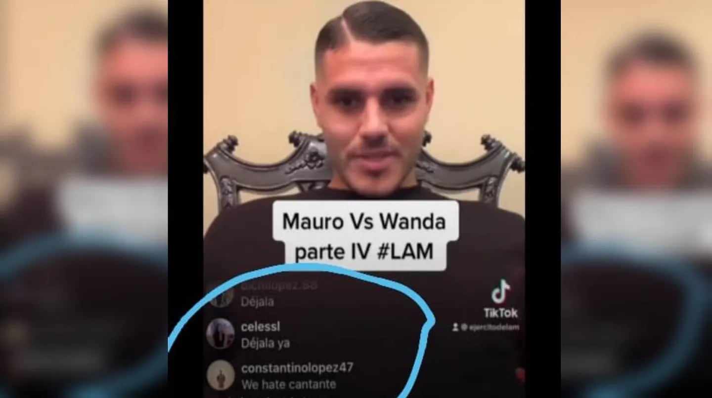 El comentario de Constantino en el vivo de Icardi