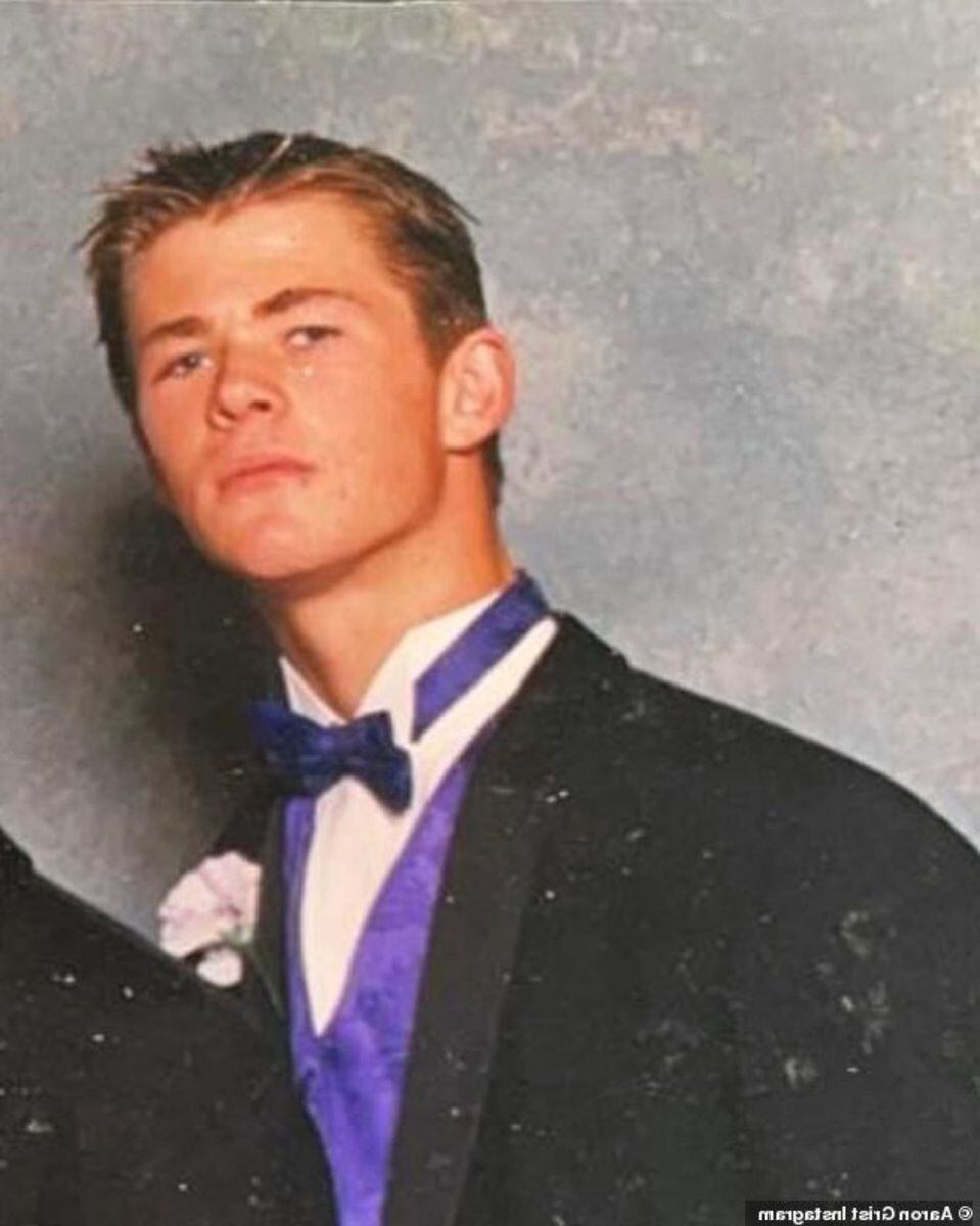 Así lucía Chris Hemsworth antes de ser Thor