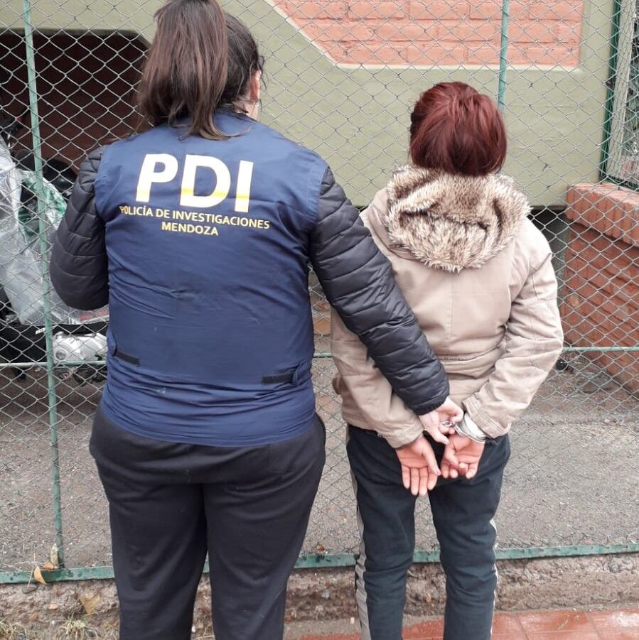 La mujer de 26 años sospechosa del homicidio de Carlos Osorio quedó detenida el viernes. - Gentileza / Ministerio Fiscal Público