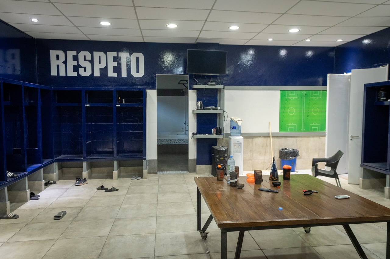 El estadio Bautista Gargantini estaría casi listo para que Independiente Rivadavia enfrente a Independiente de Avellaneda por la Copa de la Liga.

Foto: Ignacio Blanco / Los Andes