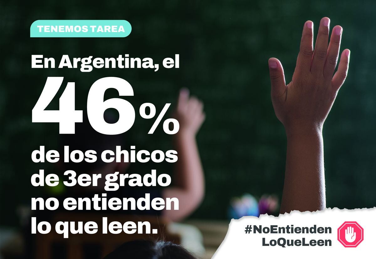 Lanzan una campaña a nivel nacional que busca generar compromiso en cuanto a la necesidad de priorizar la alfabetización en la política educativa.