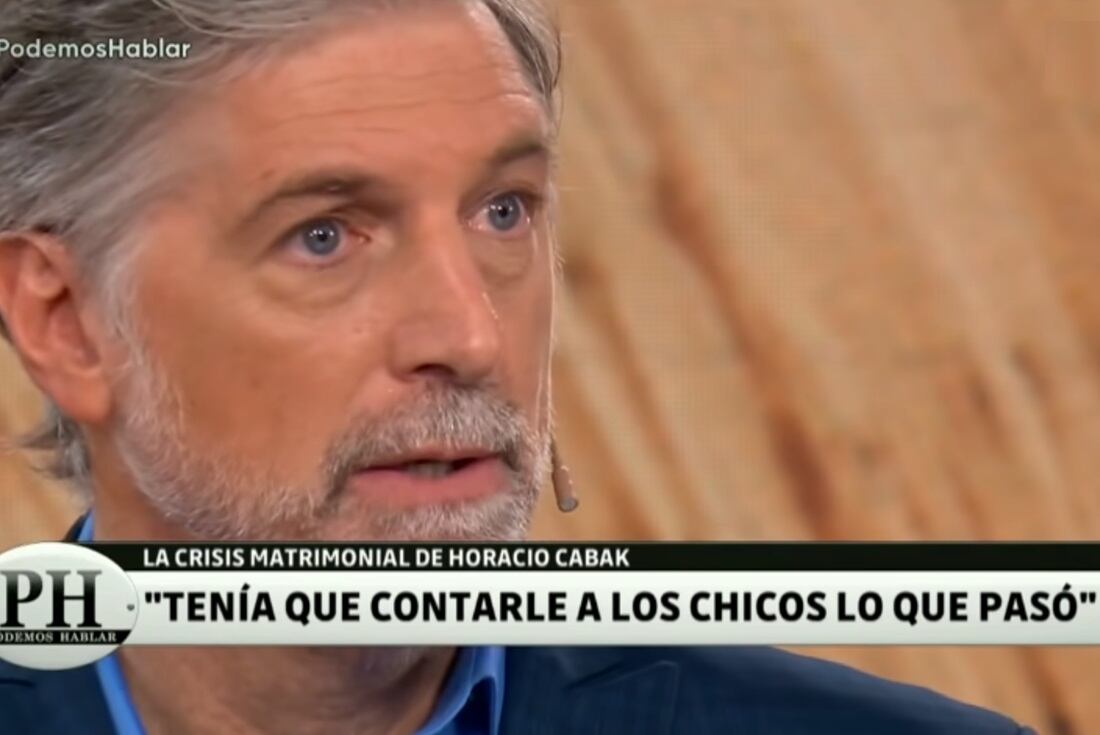 Horacio Cabak en "PH: Podemos Hablar". (Captura Youtube)