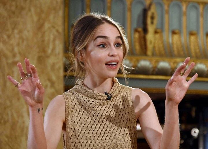 Emilia Clarke sorprendió con sus declaraciones sobre sus aneurismas