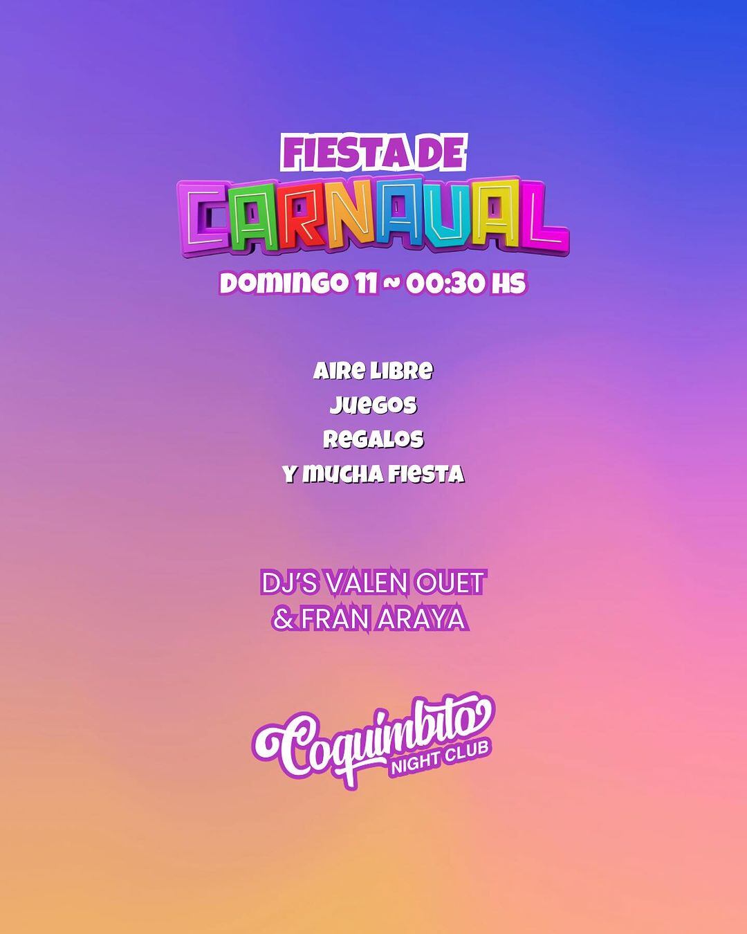 FIESTA DE CARNAVAL.