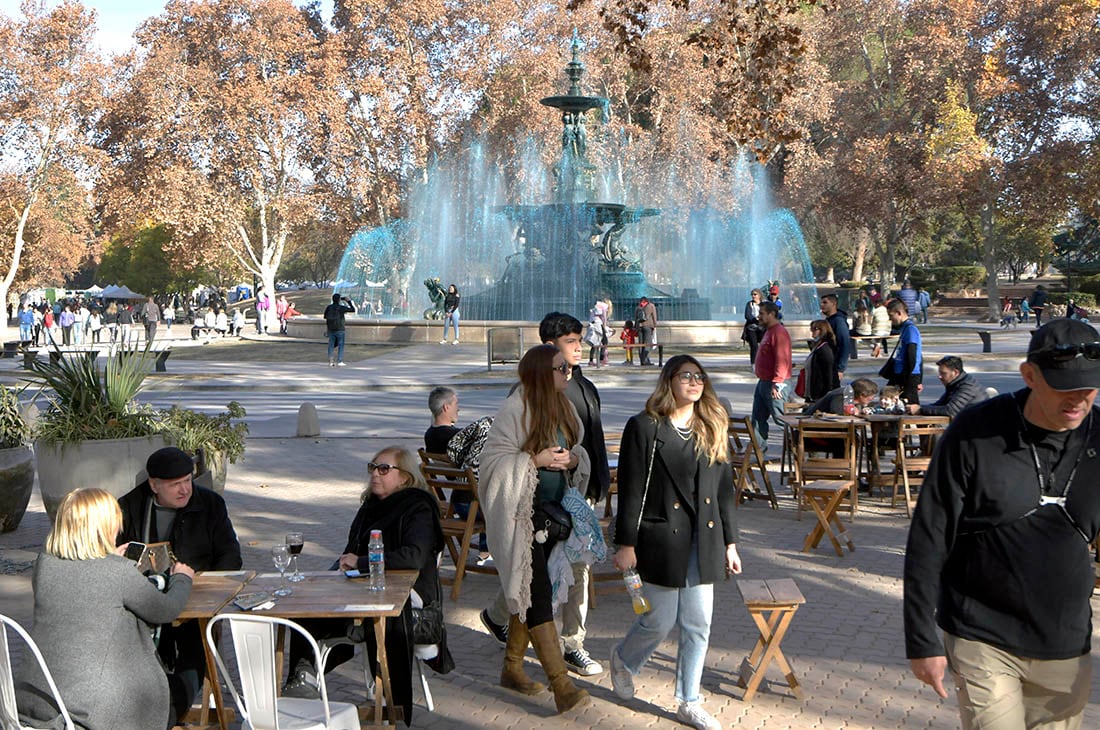 Parque General San Martín - Foto: Orlando Pelichotti / Los Andes