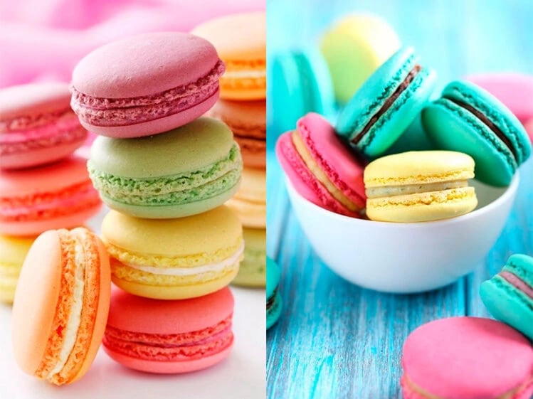 Receta para hacer macarons en casa.