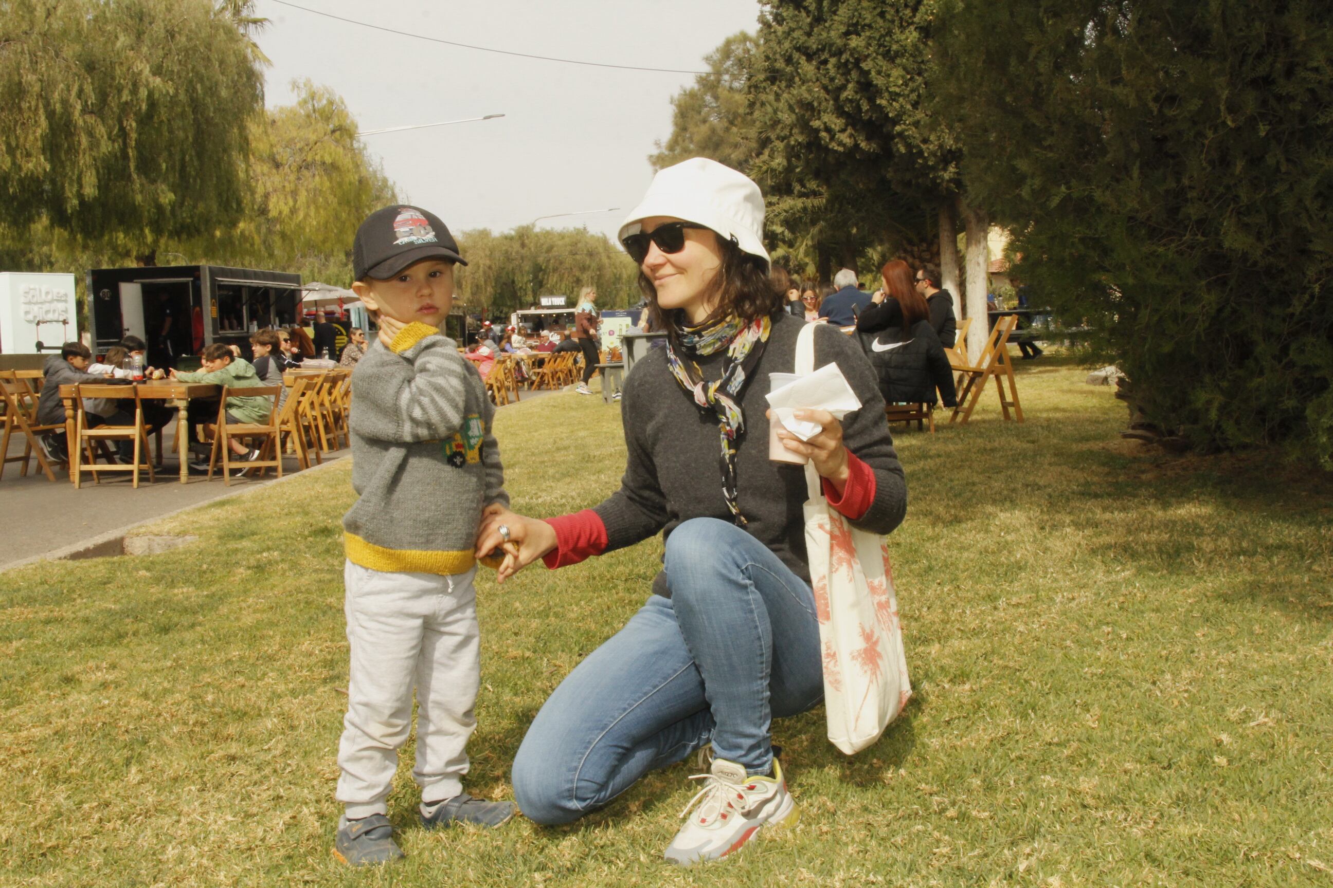 Indalecio y Valentina Luz. 