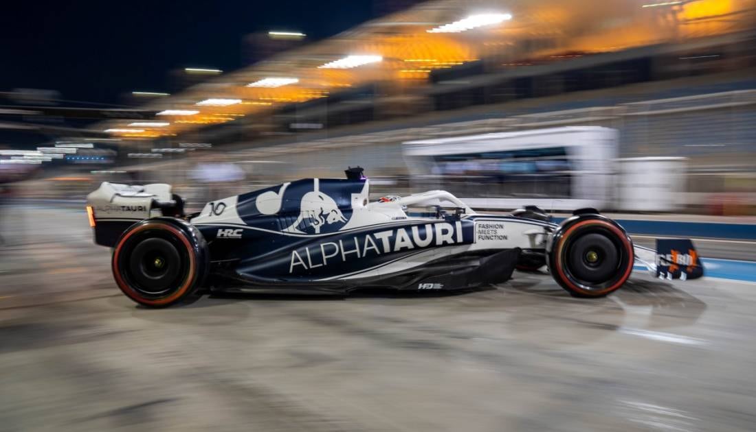 F1: Gasly culminó el jueves adelante en los test de Bahrein