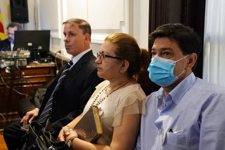 Los padres de Fernando Báez Sosa, durante el juicio por el asesinato de su hijo. / Foto: Clarín