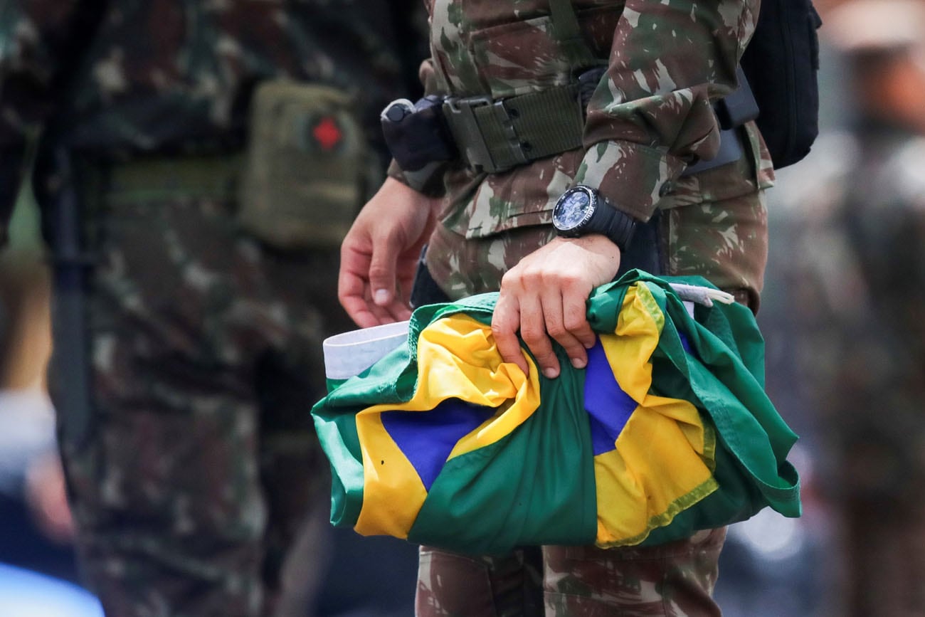 Escenas del fallido intento de golpe de estado en Brasilia. la capital jurídica y gubernamental de Brasil. Foto: AP