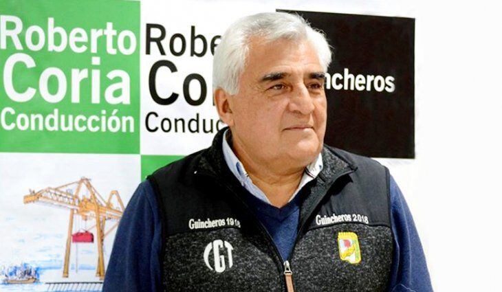 Roberto Coria es secretario general de Guincheros y dirigente de la CGT desde hace 12 años. 