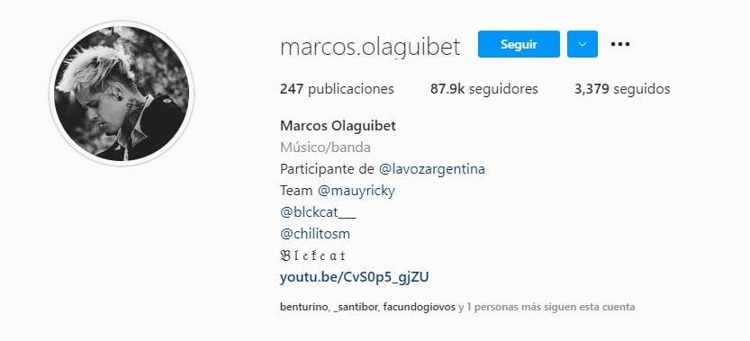 Redes de Marcos Olaguibet