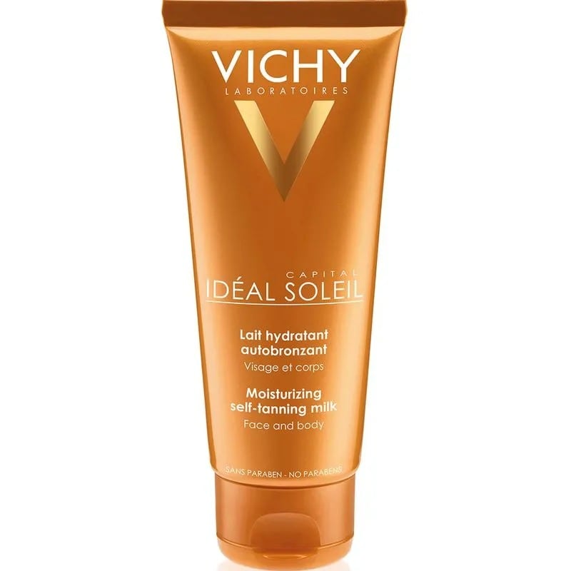 Leche Autobronceante Vichy Idéal Soleil.