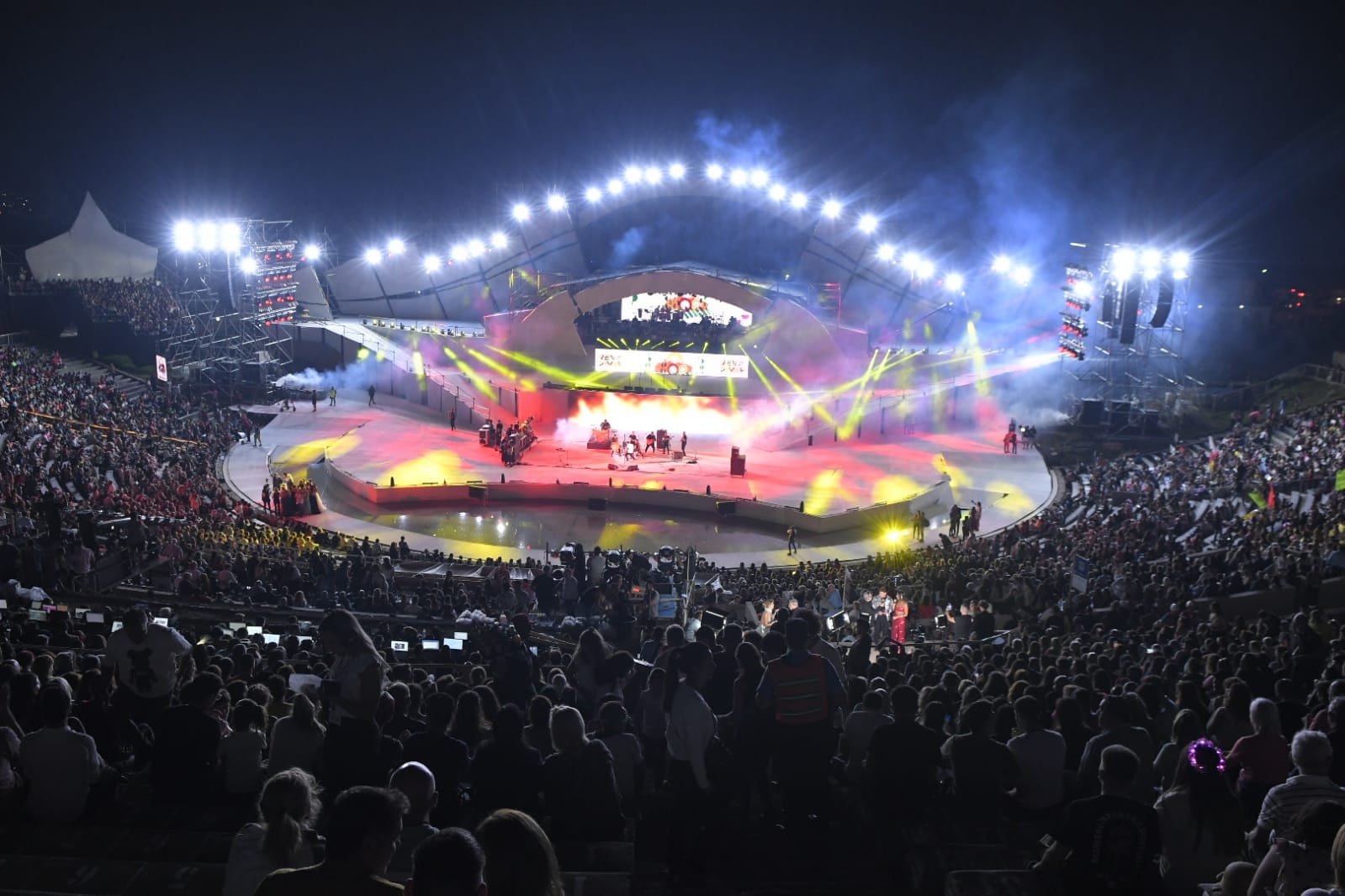 Comenzó la Fiesta Nacional de la Vendimia 2024. - Foto: Ignacio Blanco / Los Andes