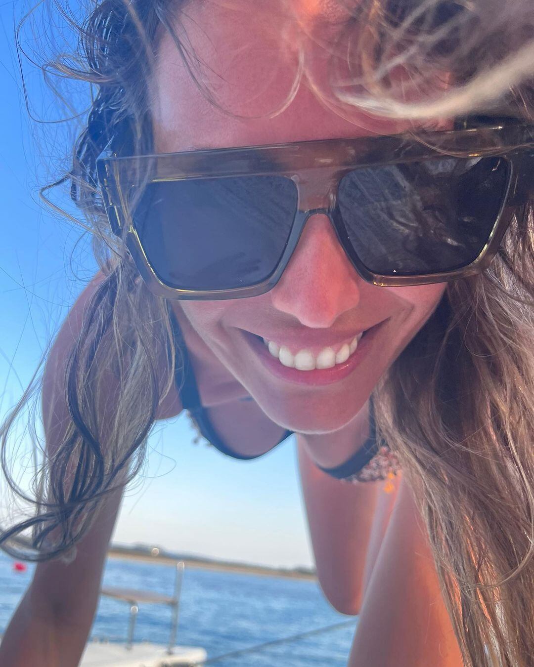 Pampita en sus vacaciones en Ibiza.