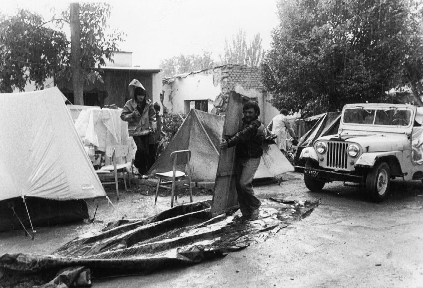 Sismo en Mendoza, el  26 de enero de 1985.