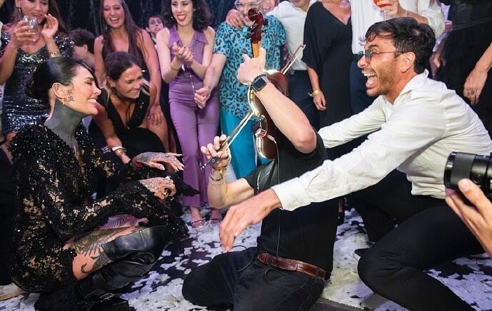 El casamiento de Cande Tinelli y Coti Sorokin. Gentileza Instagram.