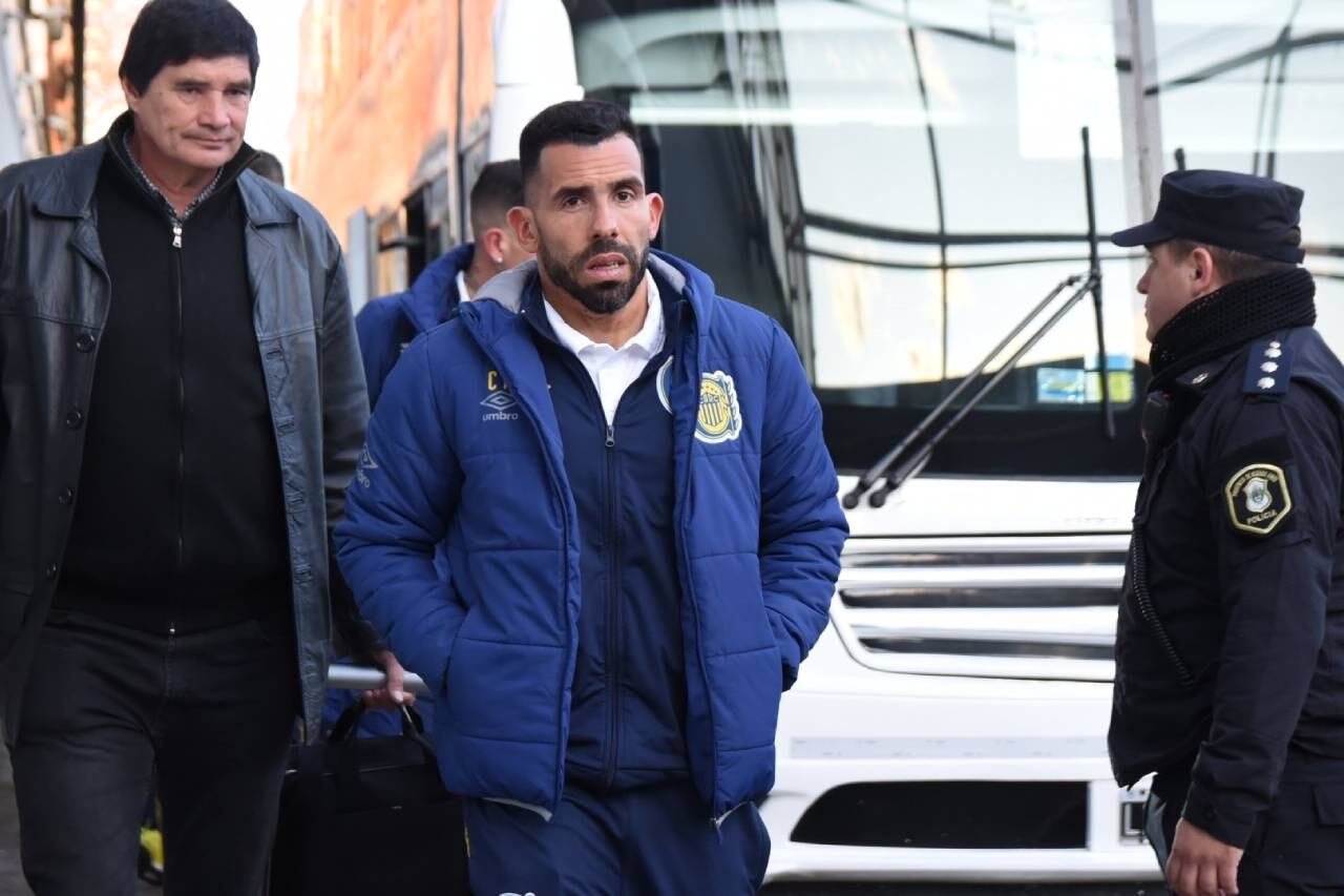 Carlos Tevez, DT de Rosario Central. / CARC