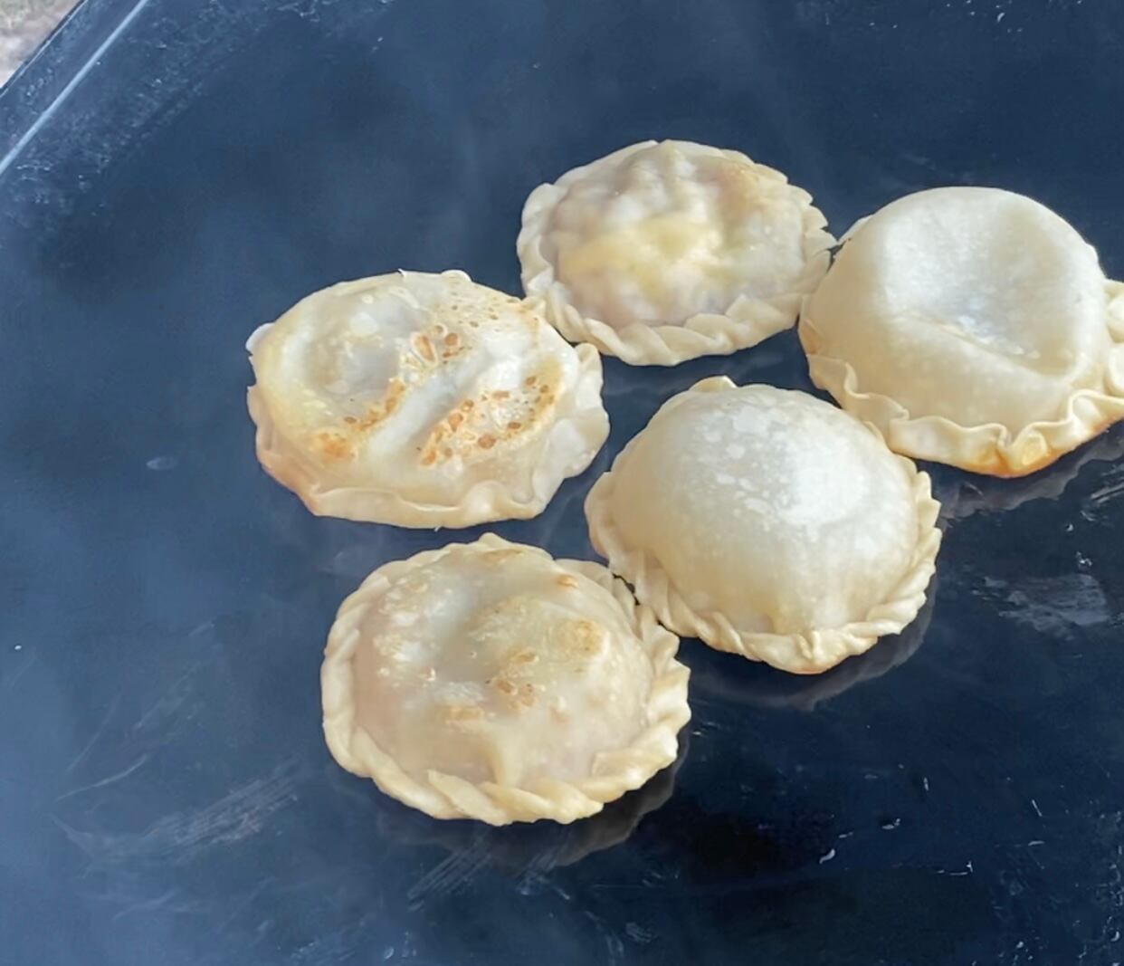 tarteletas de asado a la chapa