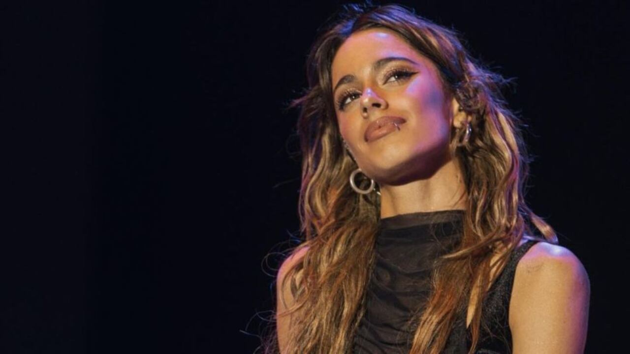 Tini Stoessel habló con su público en pleno show sobre su salud mental. Gentileza: Caras.