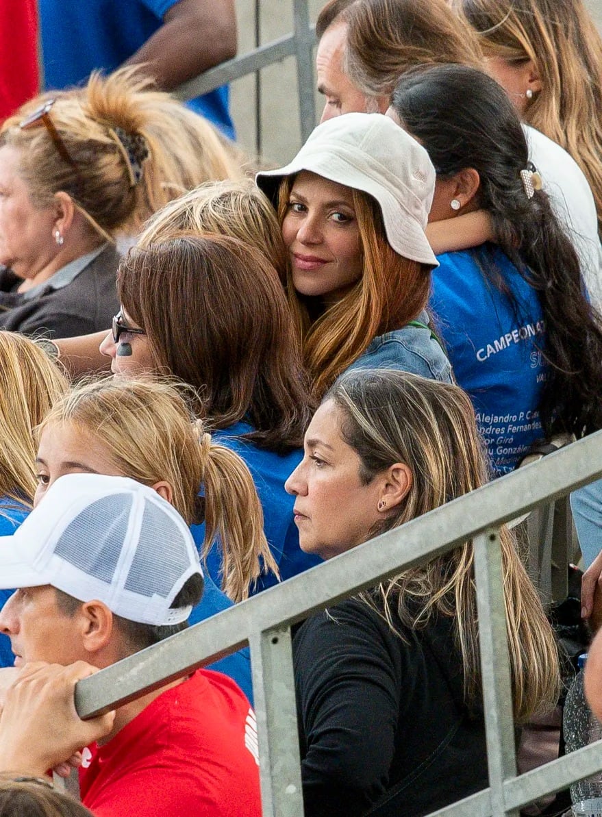 Shakira y Gerard Piqué se cruzaron en un evento de uno de sus hijos.