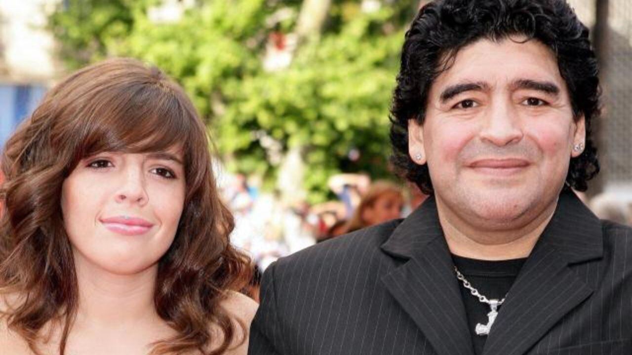 Dalma y Diego Maradona