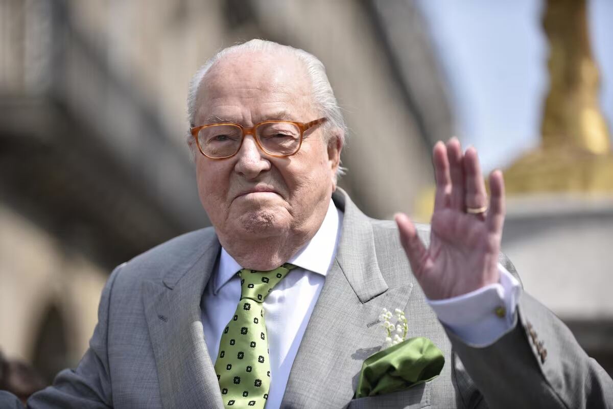 Jean-Marie Le Pen, histórico ultraderechista de Francia (Foto archivo)