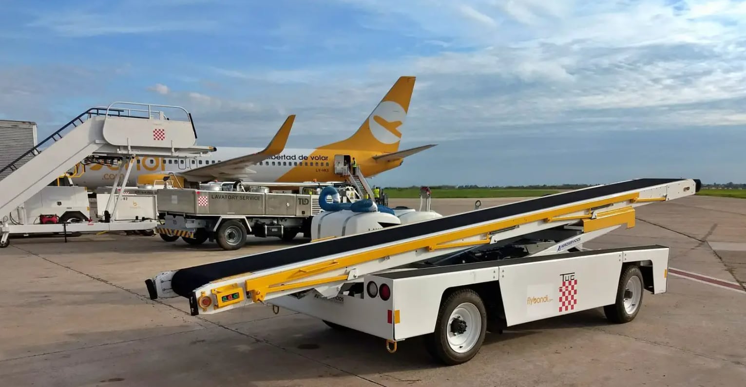 Flybondi fue habilitada para brindar servicio de handling a otras aerolíneas. Foto: Aviacionline