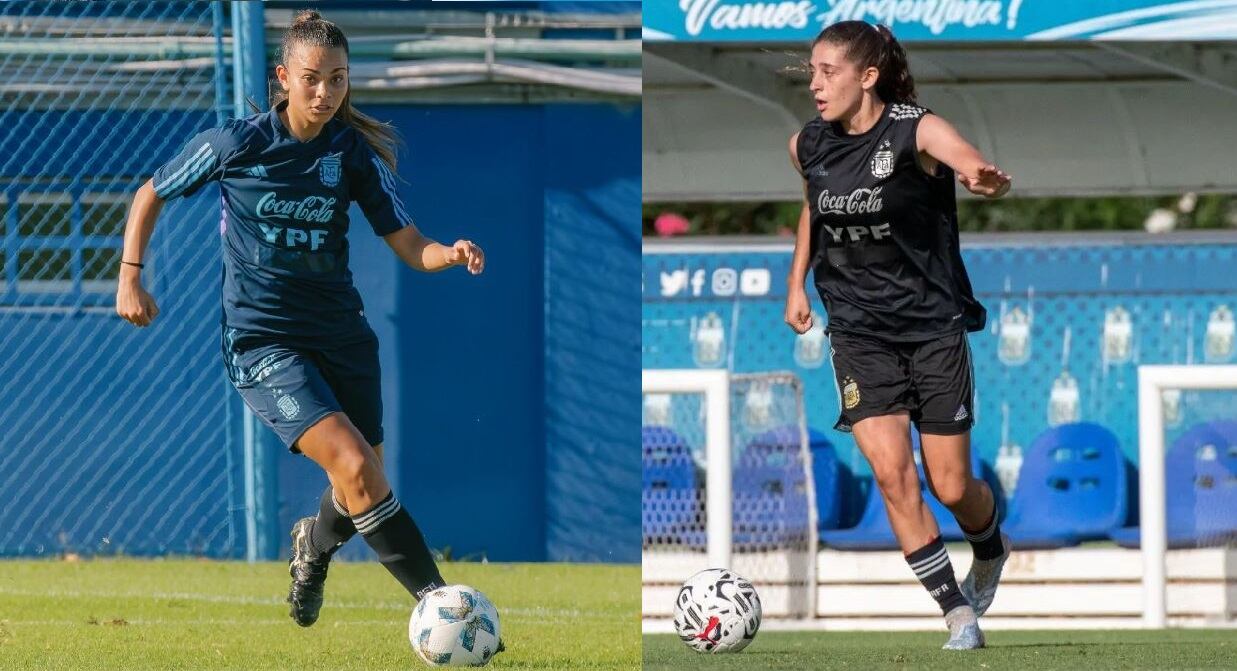 Anela Nigito y Magui Giménez, las mendocinas que van al Sudamericano Sub 20.