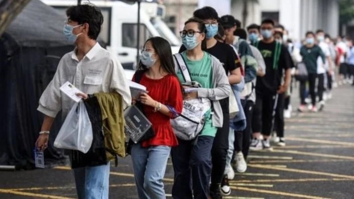 Gaokao, uno de los exámenes mas largos del mundo.