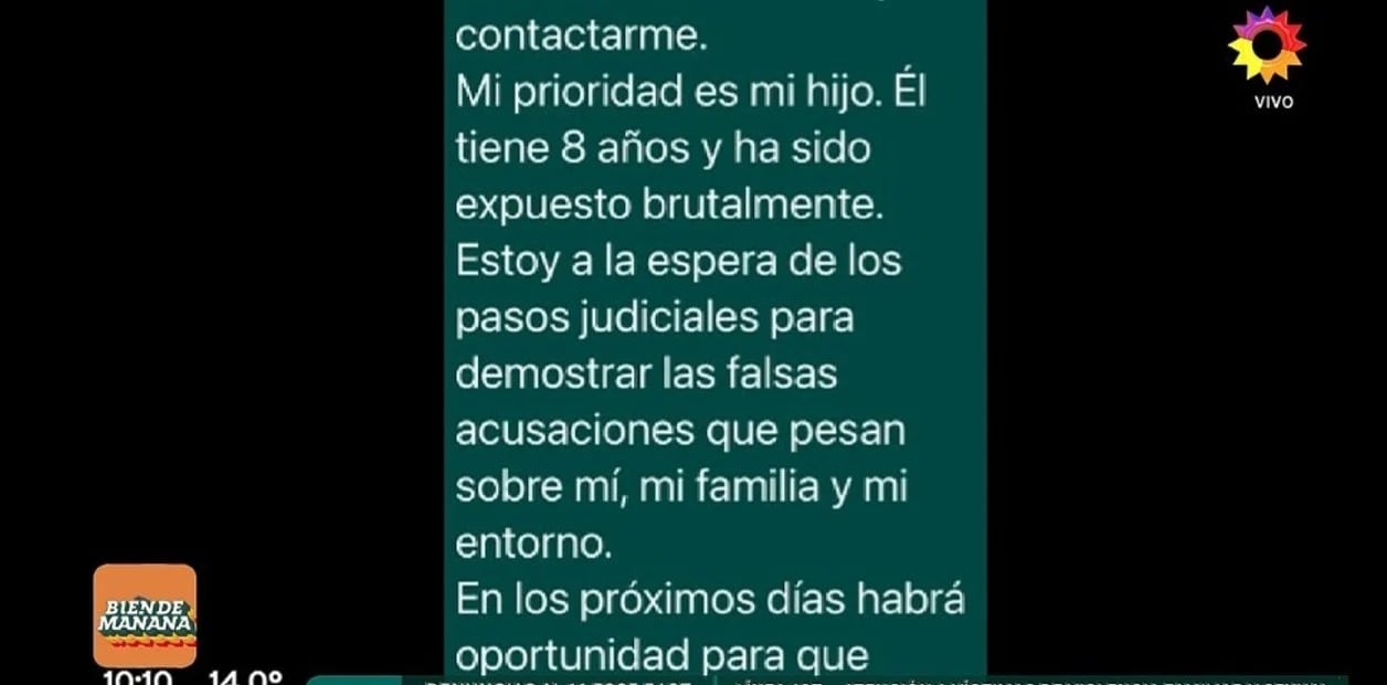 Alejandro el “Pollo” Cerviño habló por primera vez.