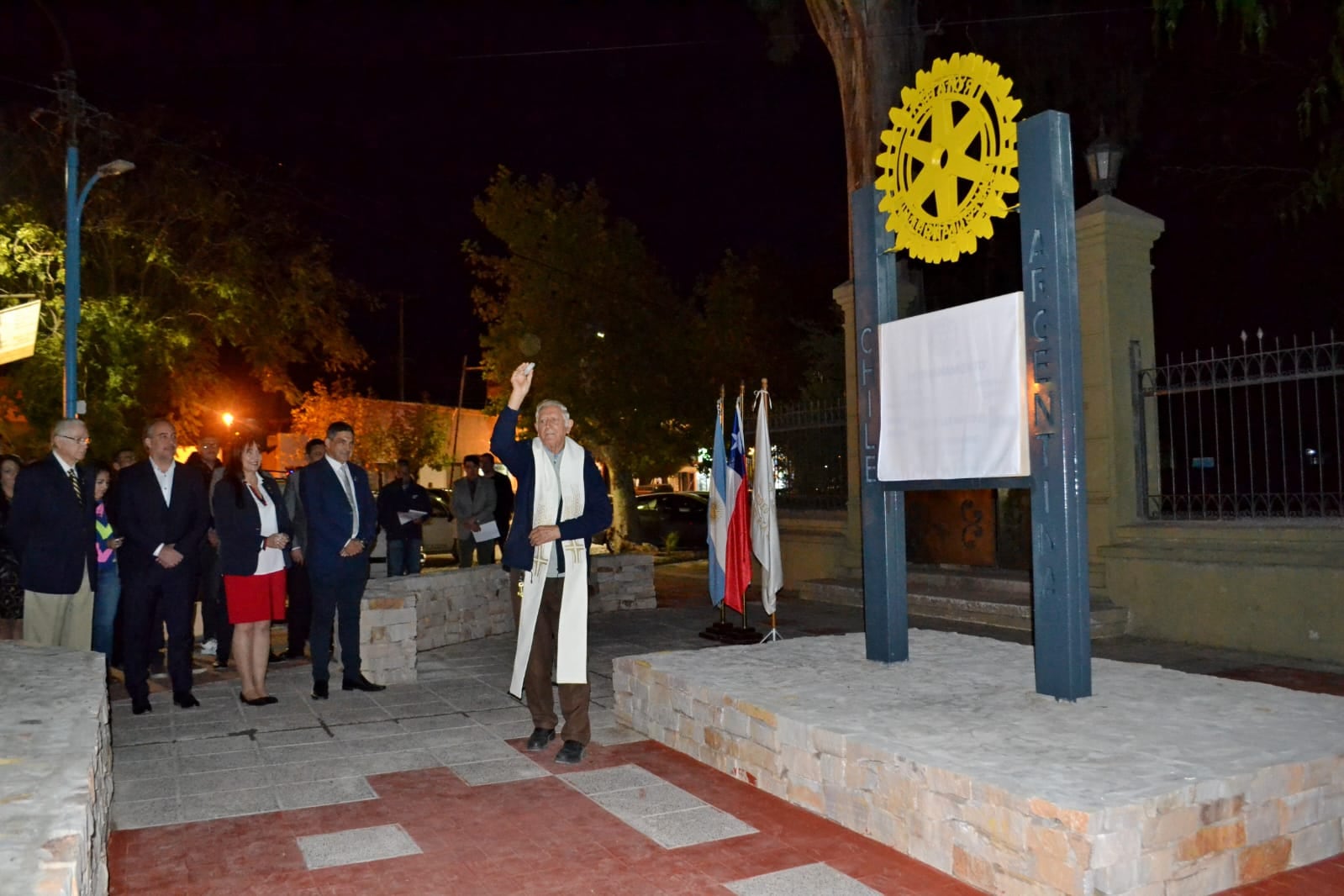 Stevanato participó del Encuentro de Hermanamiento Internacional del Rotary Club. Foto: Maipú Municipio.