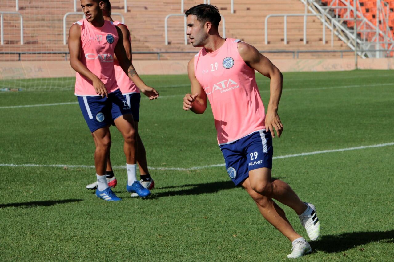 El lateral volante jugó el primer partido de la Copa y convirtió un gol.