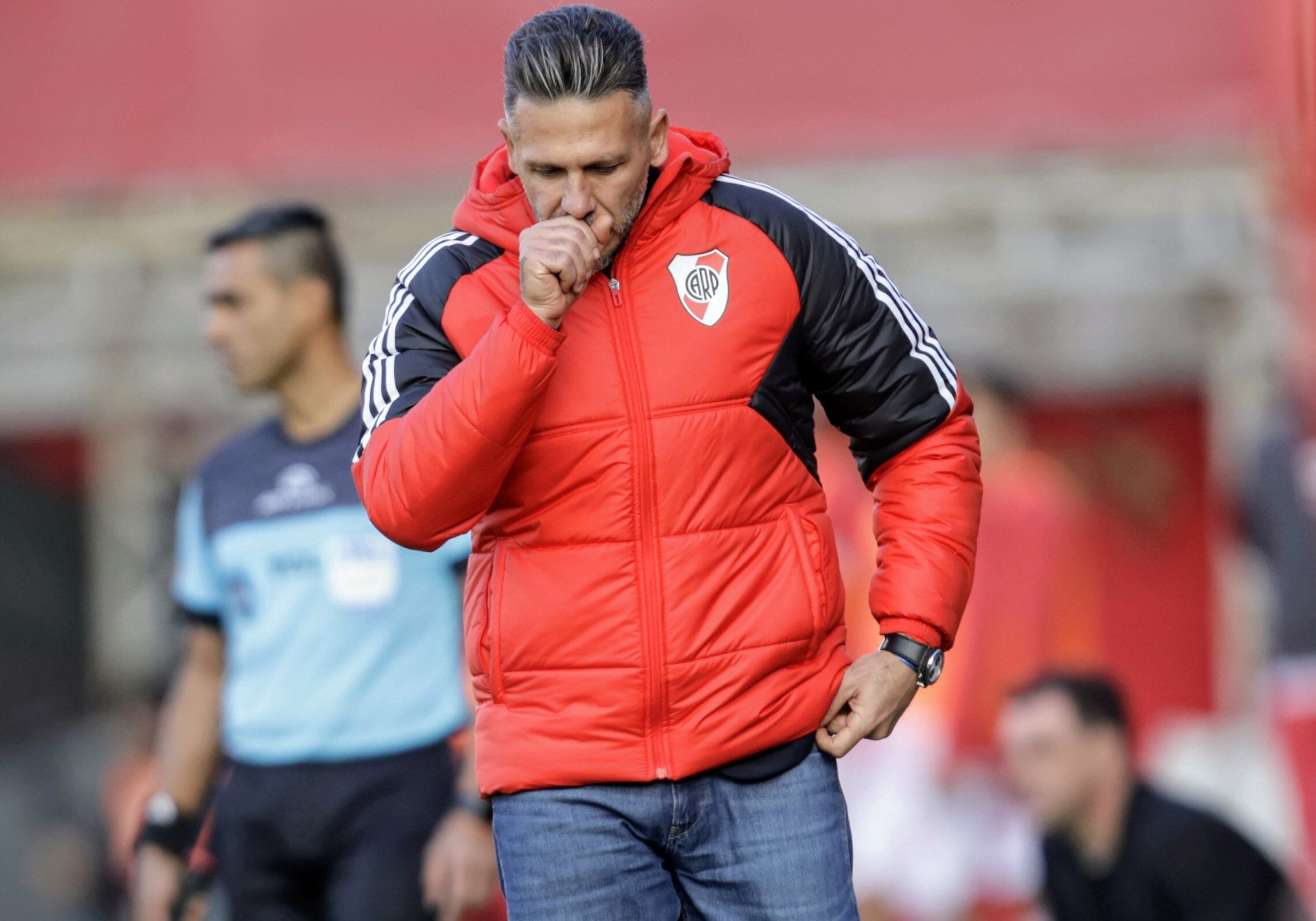 Martín Demichelis, DT de River (Fotobaires).